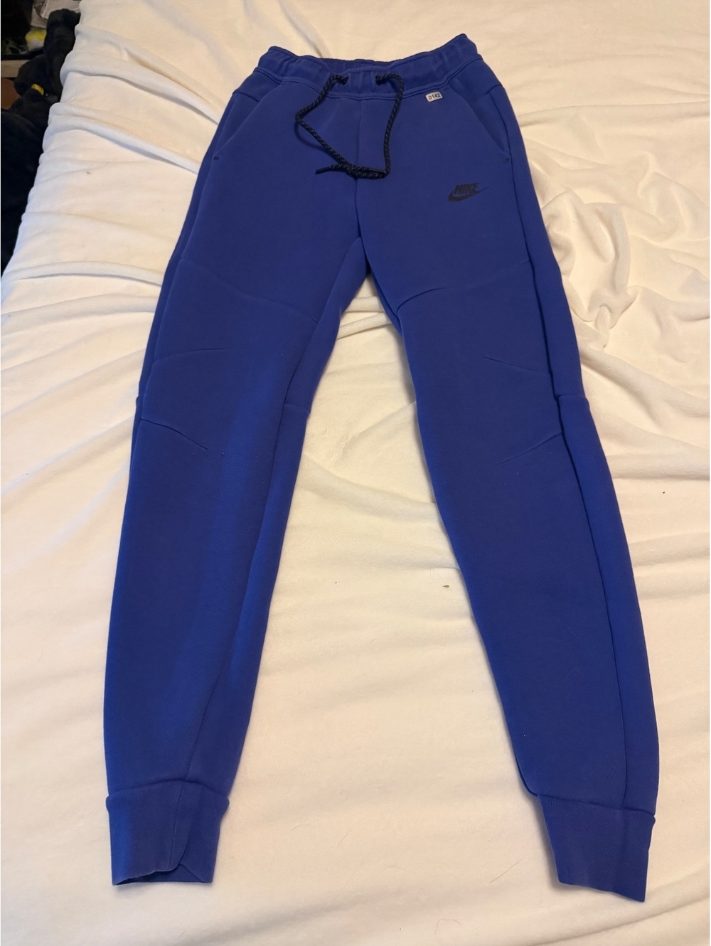 Nike Men's tech fleece Jogger Sweatpants Blue Size XS